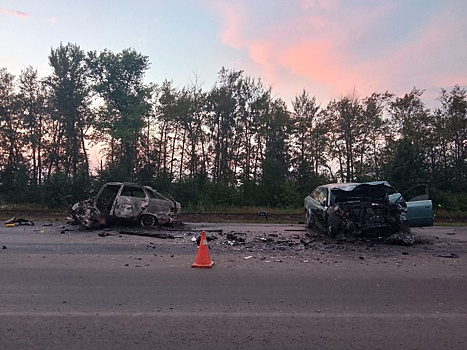 Три человека погибли в аварии в Курской области