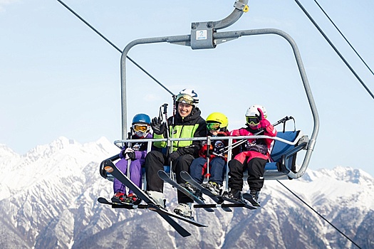 В горах Сочи открывают детский абонемент, объединяющий горные курорты России