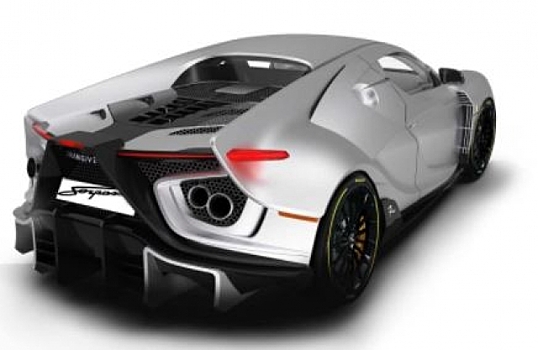 Компания FV Frangivento представила дизайн суперкара Sorpasso