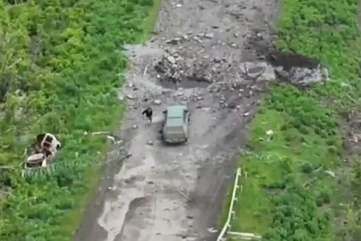 Кадыров показал на видео удар по военному грузу ВСУ