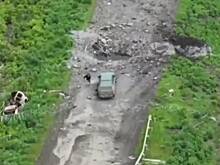 Кадыров показал на видео удар по военному грузу ВСУ