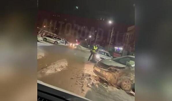 В Благовещенске в жёсткой аварии на улице Пролетарской пострадали 4 человека