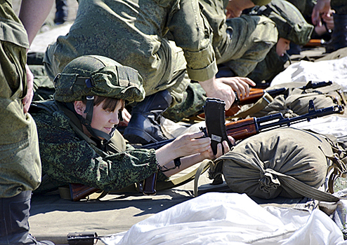 Российские военнослужащие в Приднестровье провели показные занятия по огневой подготовке