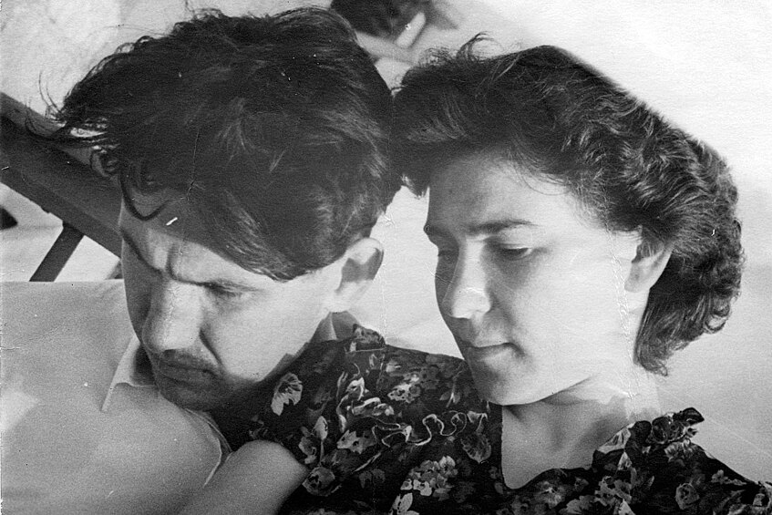 Борис Ельцин и Наина Гирина поженились через год после окончания института, 1950-е