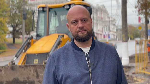 Новый глава Курска Евгений Маслов в первый день осмотрел разрытые теплосети