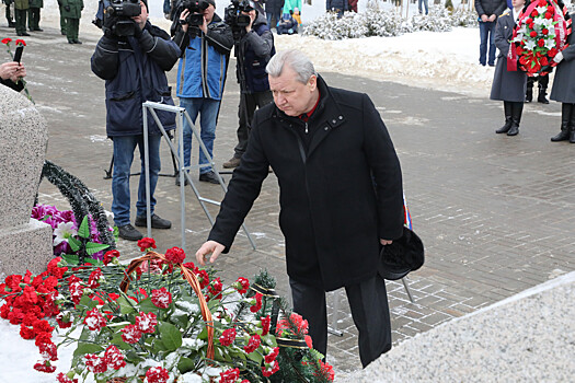 Дмитрий Краснов принял участие в митинге, посвященном памяти воинов, павших в Афганистане и Чечне