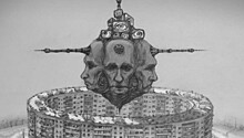 Скандальная графика российского художника, в которой нашлось место Путину, Мордору и слизням