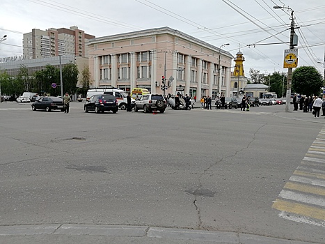 В центре Кургана произошло крупное ДТП