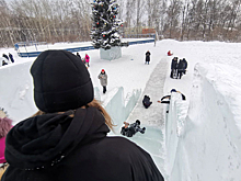 В Кемерове появились ледяные купола
