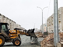 В Чебоксарах на Гражданской до конца недели уложат асфальт
