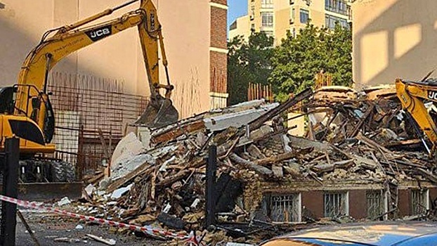 Усадьбу Зеленских снесли в Киеве