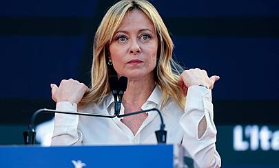 Мелони высказалась против войск Италии на Украине