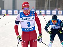 Первую в сезоне победу лыжник Большунов одержал в Казани