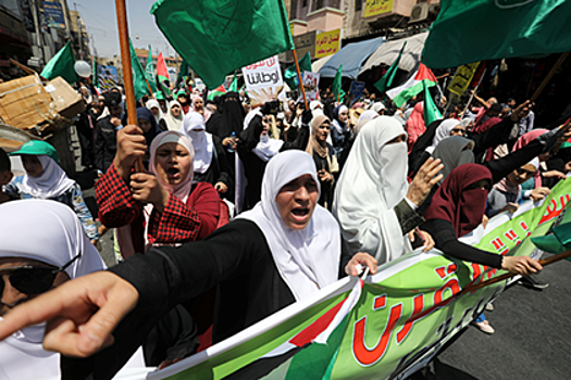 Иорданские исламисты вышли на массовые протесты против мира с Израилем