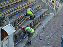 "Намаялись уже": стадион в Ялте не успевают реконструировать в срок