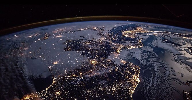 Удивительная красота Земли в этом замедленном видео из космоса