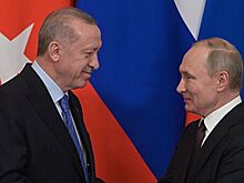 Путин провел переговоры с Эрдоганом