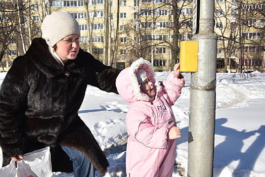 Власти Москвы планируют за 2 года оснастить более 100 светофоров на пешеходных переходах дополнительной подсветкой