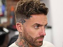 Мужские модные стрижки для худого лица с фото в 2022 году