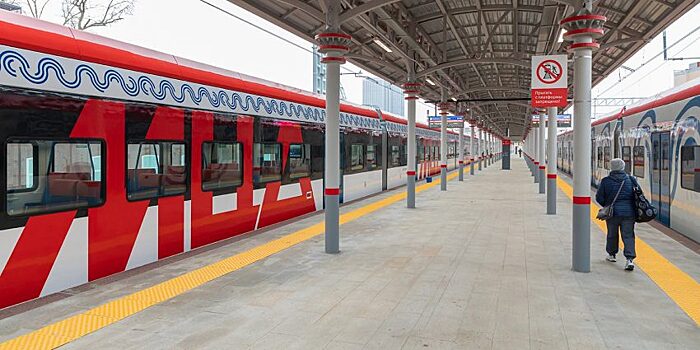 Поезда МЦД 4 будут курсировать через станцию «Беговая»