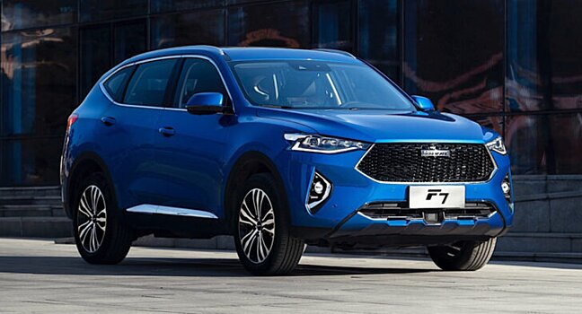 Haval F7 стал лидером в ТОП-5 новых китайских кроссоверов на рынке РФ