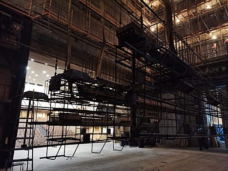 В абаканском Русском республиканском драмтеатре приступили к реконструкции сцены