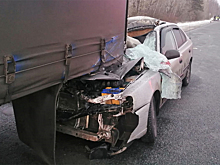 В Сасовском районе пассажир Hyundai погиб в столкновении с грузовиком