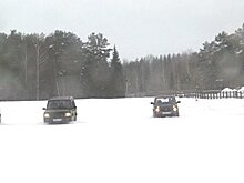 Hummer и Discovery против нашей “Нивы” на снежной целине