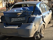 Эвакуатор разнёс 3 машины в Нижнем Новгороде