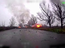 Появилось видео боя FPV-ждуна с сухопутным роботом ВСУ