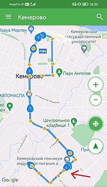 Кемеровчане пожаловались на ежедневный застой трамвайного маршрута