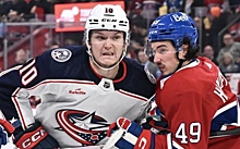 Воронков вышел на третье место по голам среди новичков сезона в НХЛ