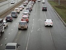 На въездах в Казань в Авиастроительном и Кировском районах образовались заторы