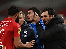 Футболисты устроили драку во время матча между "Спартаком" и "Динамо"