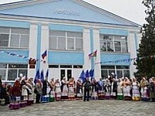 На Кубани торжественно открыли после ремонта сельский Дом культуры