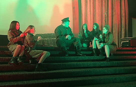 Проект «Моя сцена» завершился премьерой военного спектакля