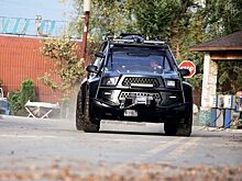 Своеобразное авто из фильма «Ограбление в ураган»
