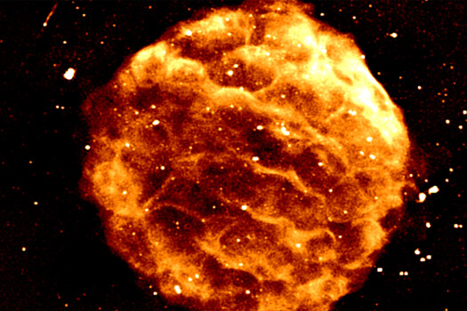 Астрофизики опубликовали изображение взрыва сверхновой звезды