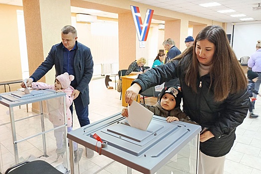 Жители освобожденных регионов голосовали как граждане России