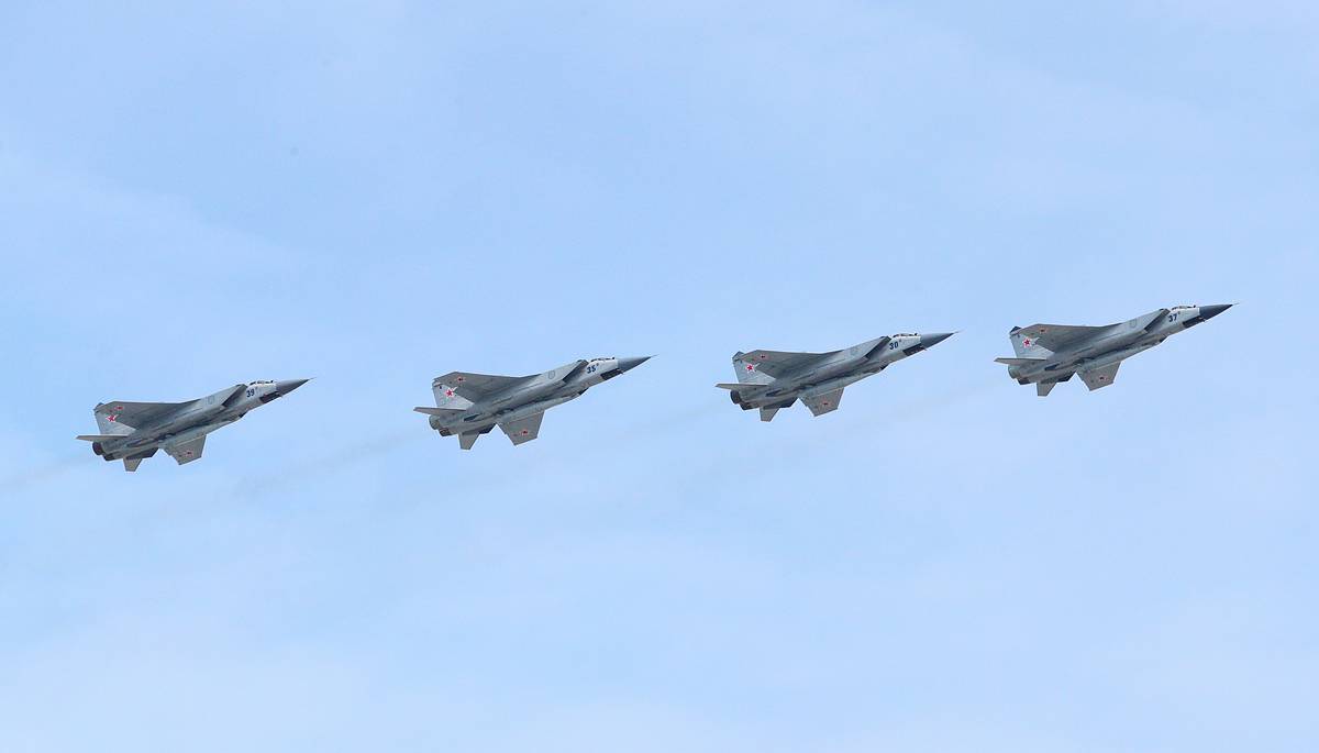 Российские истребители напугали немецких солдат в Польше