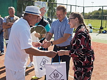 В Электрогорске прошел турнир по большому теннису, посвященный 75-летию города