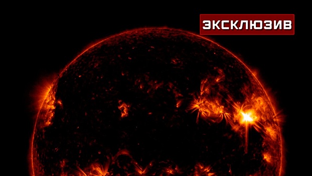 РАН: двойная вспышка на Солнце может вызвать сбой спутников и инсульты у людей