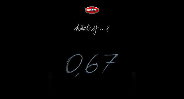  		 			Таинственное новое авто Bugatti дебютирует на следующей неделе 		 	