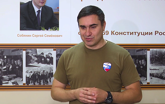 Рязанский депутат Госдумы Дмитрий Хубезов пришёл добровольцем в военкомат
