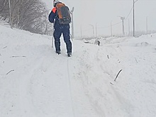 Свирепая метель парализовала движение транспорта на Камчатке