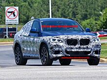 Появились шпионские фотографии спортивного кросс-купе BMW X4 новой генерации