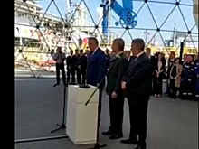 Дрозденко: "новый проект – это поэтапный перевод дорожной техники на газомоторное топливо"