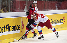 Сборная России проиграла Швейцарии в матче Еврочелленджа