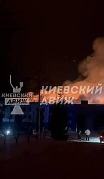 «Шахед» ударил по складу Roshen в Киевской области и попал на видео