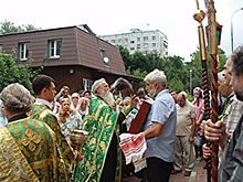 В храме Живоначальной Троицы состоялся престольный праздник